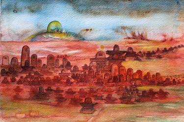 Original Contemporary Classical mythology Painting by Ravikumar Munimarappa