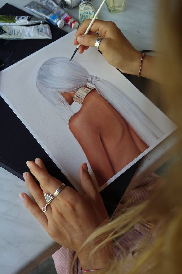 Original Other Nude Painting by Tatyana Shashkina