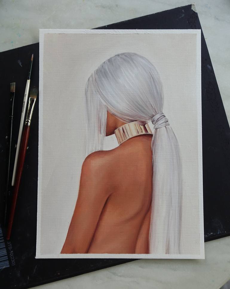 Original Other Nude Painting by Tatyana Shashkina