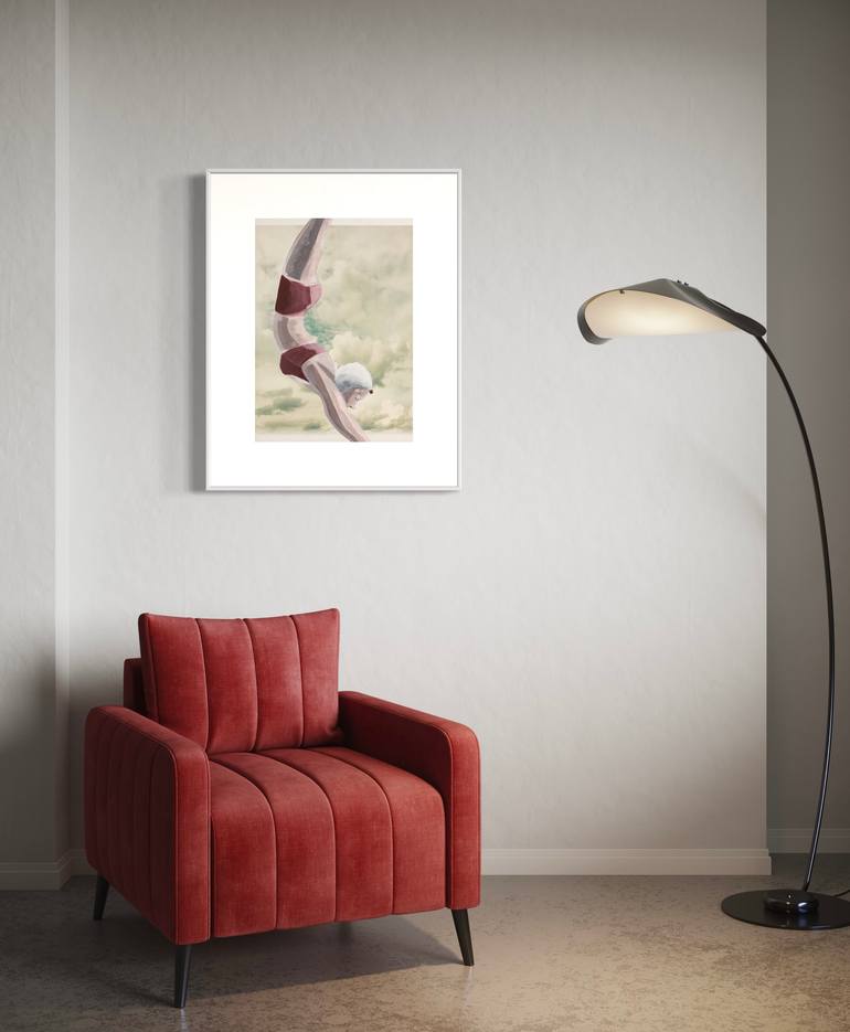 Original Contemporary Women Painting by Dagmar Saerchinger