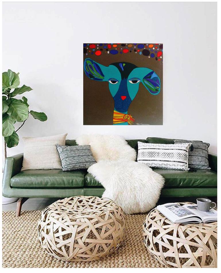 Original Figurative Fantasy Painting by Patricia Casagrande