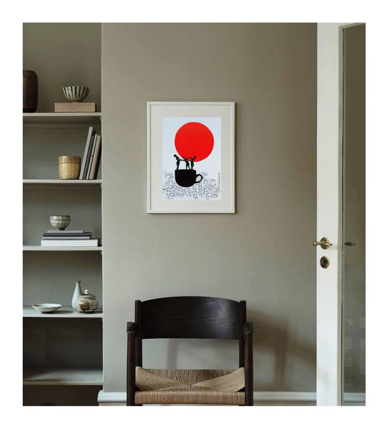 Original Conceptual People Collage by Patricia Casagrande