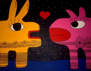 Print of Love Paintings by PATRICIA CASAGRANDE