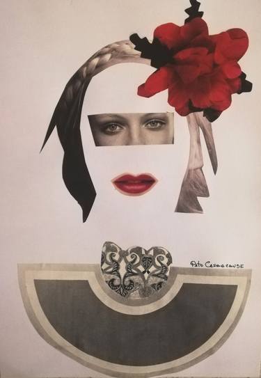 Print of Figurative Women Collage by PATRICIA CASAGRANDE