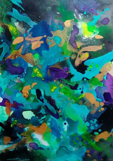 Original Abstract Painting by sigit nurcahyo