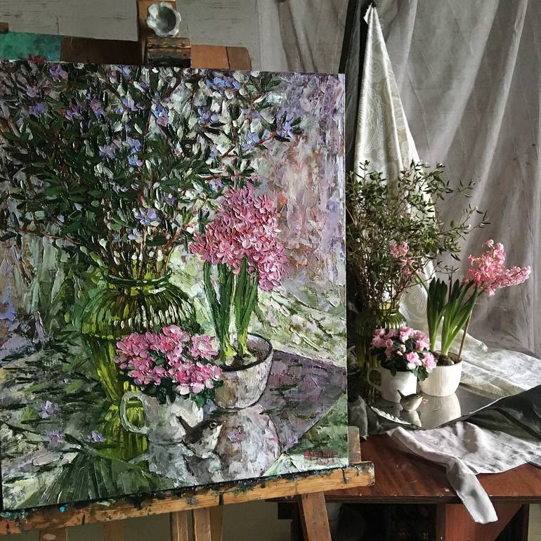 Original Fine Art Still Life Painting by Olga Sedykh