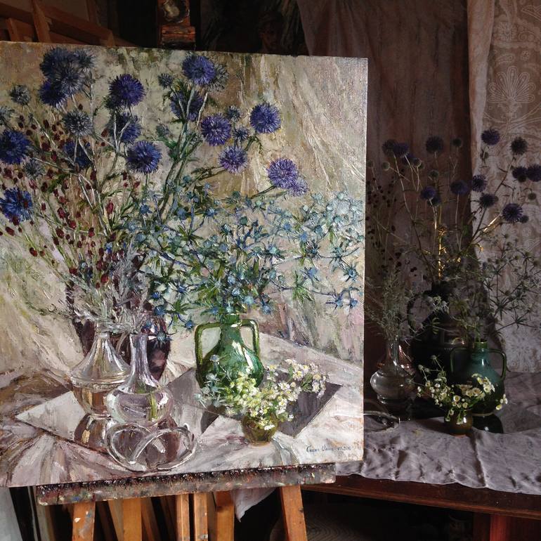 Original Fine Art Still Life Painting by Olga Sedykh