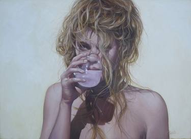 Original Realism Portrait Paintings by Robert White