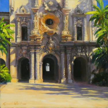 Original Realism Architecture Paintings by Robert White
