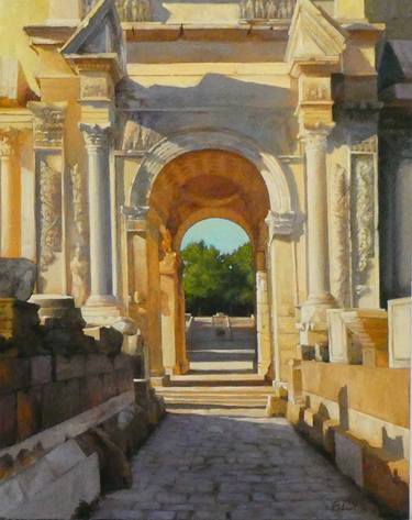 Original Realism Architecture Paintings by Robert White