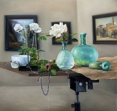 Original Realism Still Life Paintings by Robert White