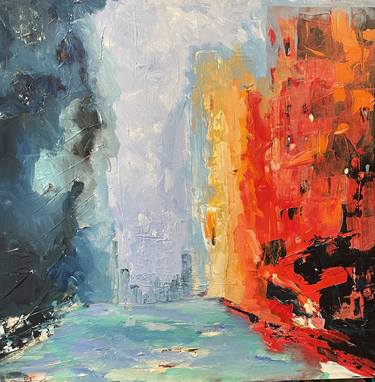 Original Abstract Paintings by Natalie Gourdal