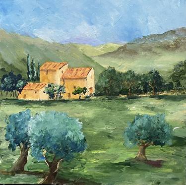 Original Impressionism Landscape Paintings by Natalie Gourdal