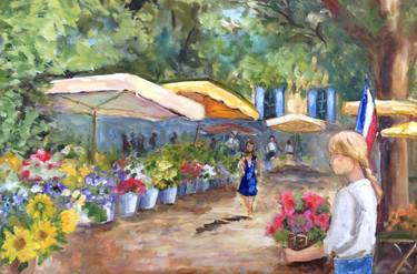 Original Fine Art Rural life Paintings by Natalie Gourdal