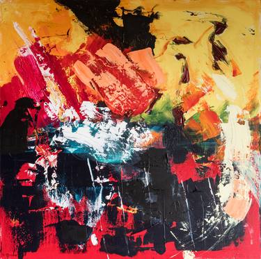 Original Abstract Expressionism Music Paintings by Natalie Gourdal