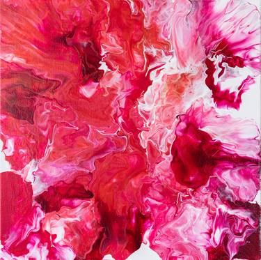 Original Abstract Expressionism Garden Paintings by Natalie Gourdal