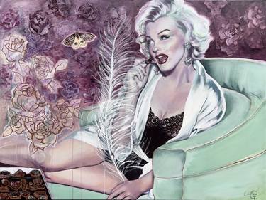 Original Realism Women Mixed Media by Cosette Grider