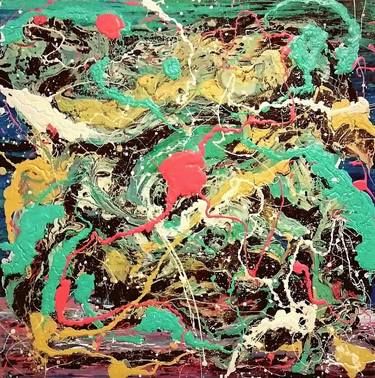 Original Abstract Expressionism Abstract Paintings by Anthony Boone