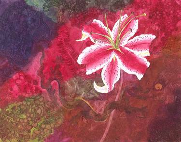 Original Floral Paintings by Peggy Trimble