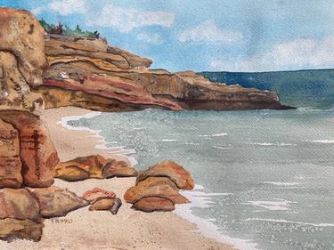 Original Beach Paintings by Peggy Trimble