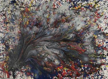 Print of Abstract Floral Paintings by makarim kamil