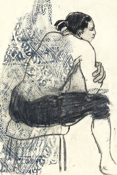 Print of Men Drawings by Sally Crombie