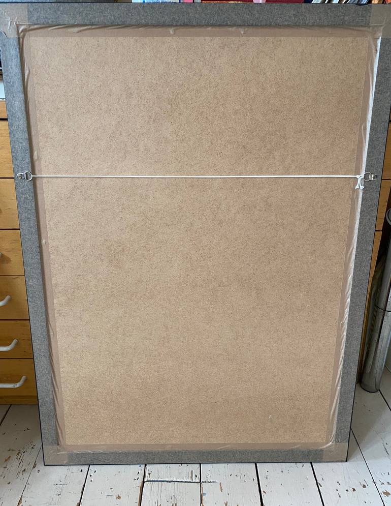 Original Expressionism People Painting by Sally Crombie