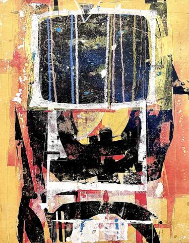 Original Conceptual Abstract Printmaking by Noel Sadicon