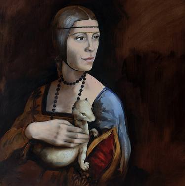 La dama del armiño, según Leonardo thumb