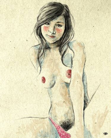 Original Conceptual Nude Drawings by Porfirio Malacoda