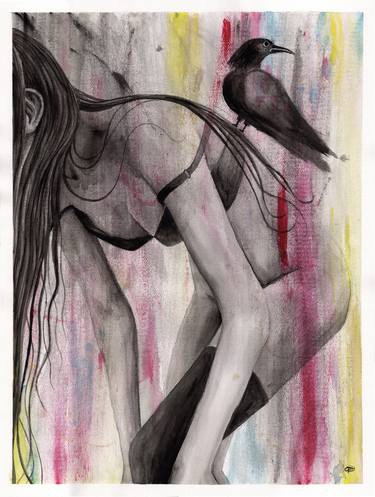 Print of Expressionism Nude Paintings by Porfirio Malacoda