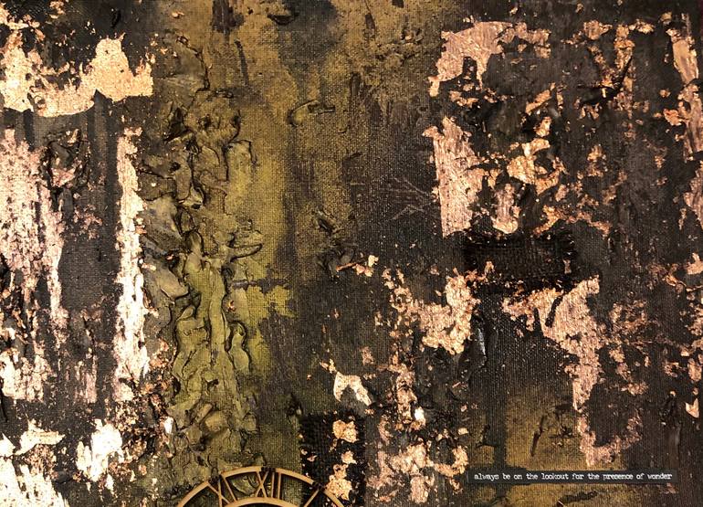 Original Abstract Expressionism Abstract Painting by Reva Jain