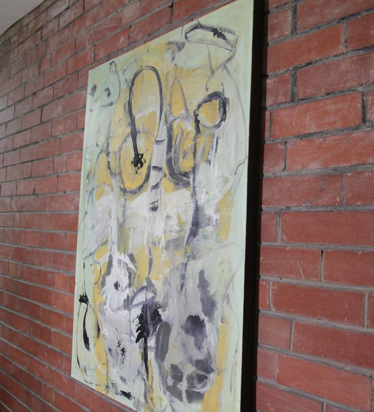Original Abstract Expressionism Abstract Painting by Sobo Artz