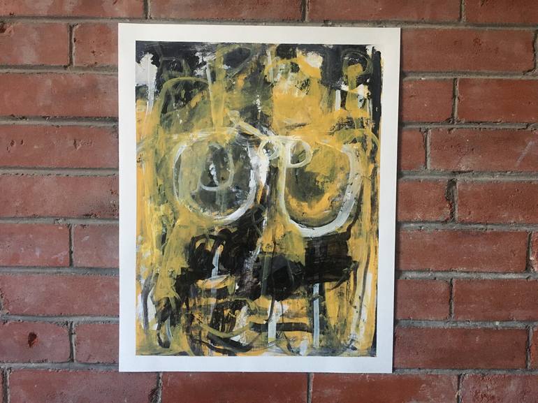 Original Abstract Expressionism Abstract Painting by Sobo Artz