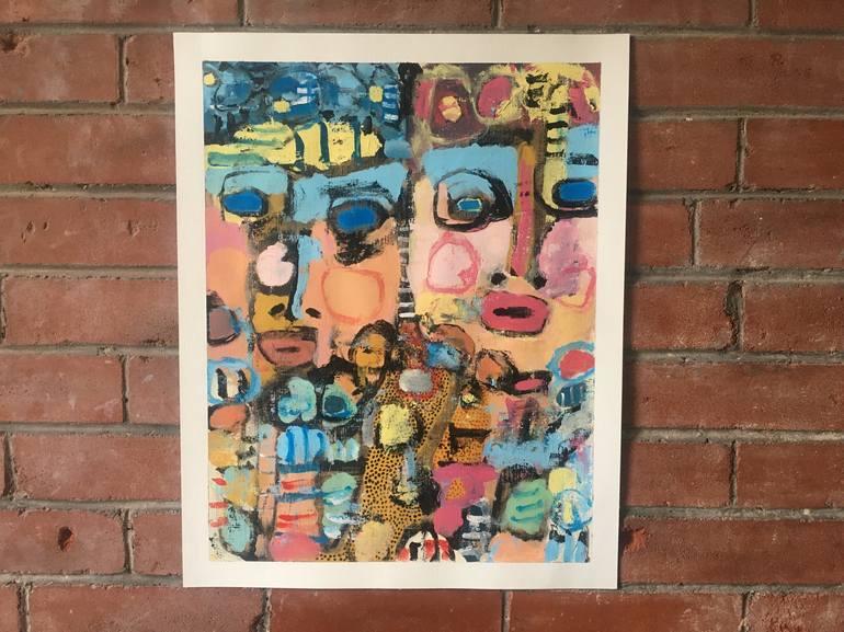 Original Abstract Painting by Sobo Artz