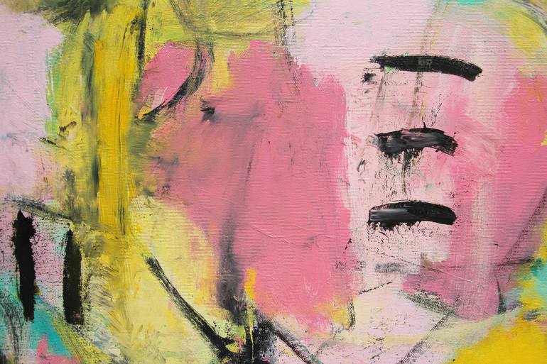 Original Abstract Expressionism Abstract Painting by Sobo Artz