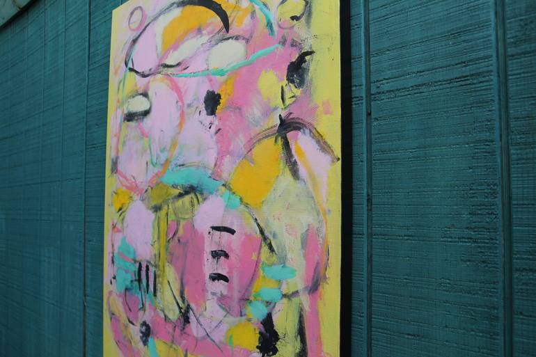 Original Abstract Expressionism Abstract Painting by Sobo Artz