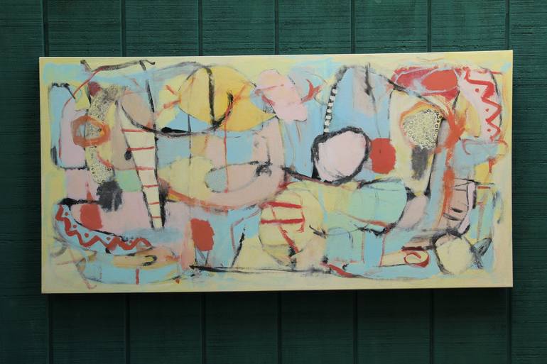 Original Contemporary Art Abstract Painting by Sobo Artz