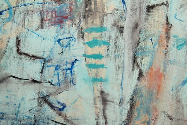 Original Abstract Expressionism Abstract Painting by Sobo Artz