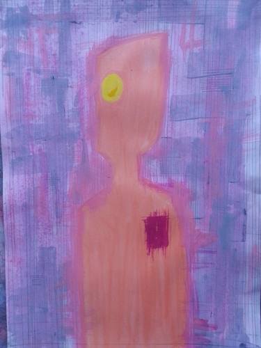 Original Abstract Expressionism Abstract Painting by Rindzela  Zita