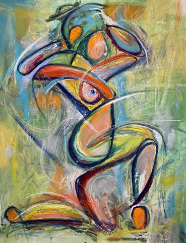 Original Figurative Abstract Paintings by Todd Kruse