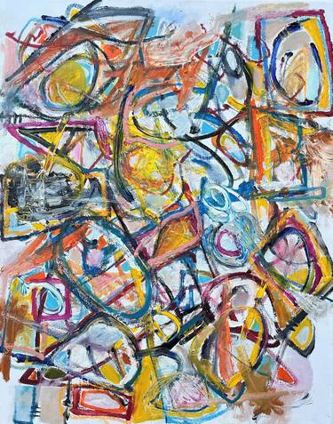 Original Abstract Expressionism Abstract Paintings by Todd Kruse