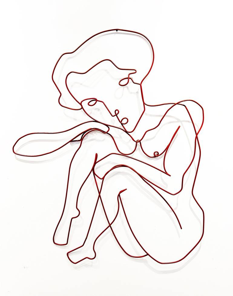 Print of Abstract Nude Sculpture by Duncan Sherwood-Forbes