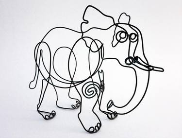 Original Figurative Animal Sculpture by Duncan Sherwood-Forbes