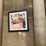 Painting on display at Peterborough Cathedral, UK