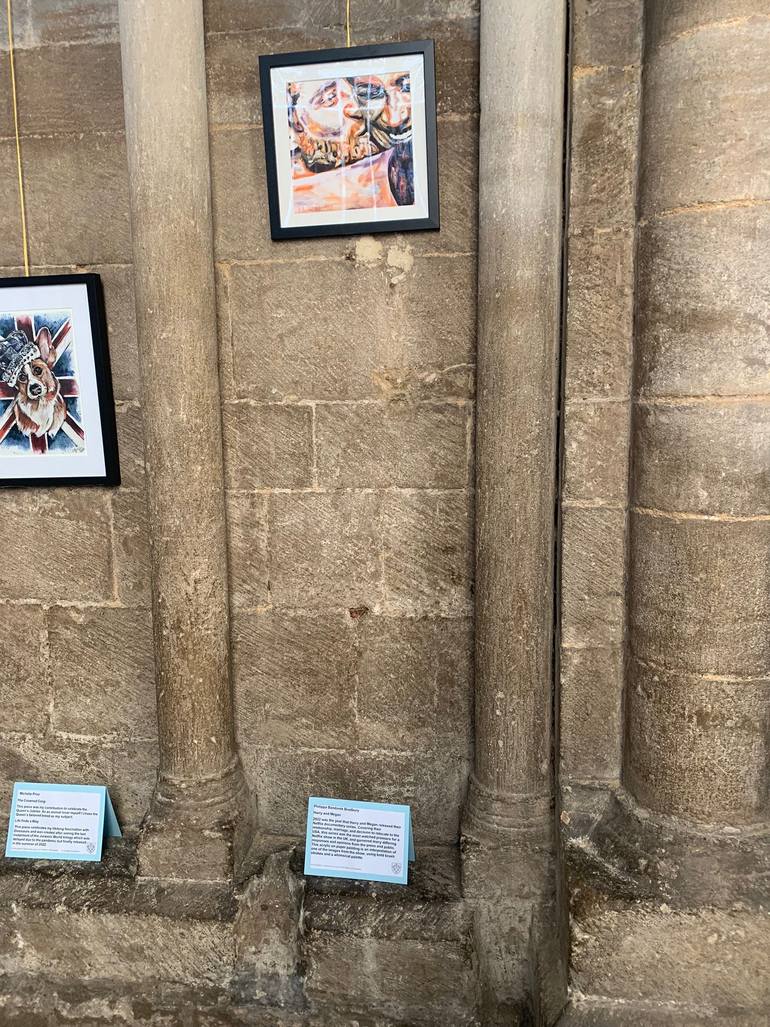 Original Contemporary Pop Culture/Celebrity Painting by Philippa Bandurek Bradbury