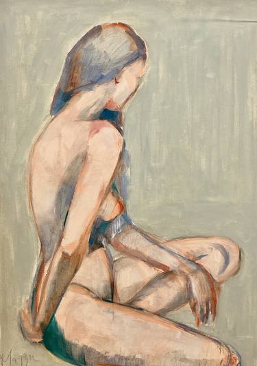 Print of Nude Paintings by Maggie Chao