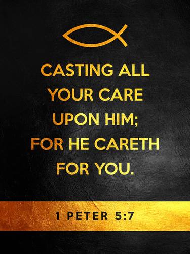 1 Peter 5:7 Bible Verse thumb