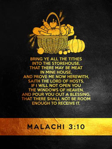 Malachi 3:10 Bible Verse thumb