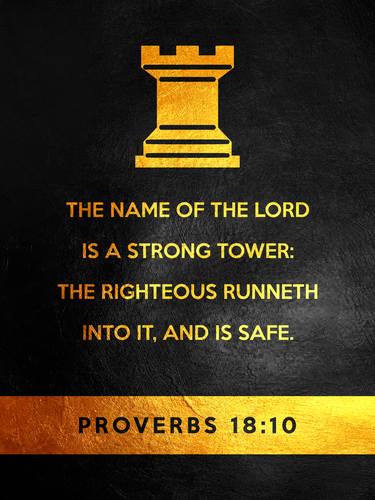 Proverbs 18:10 Bible Verse thumb